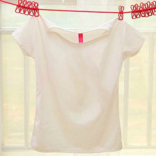 12 Clips Travel Elastic Clothesline - beumoonshop