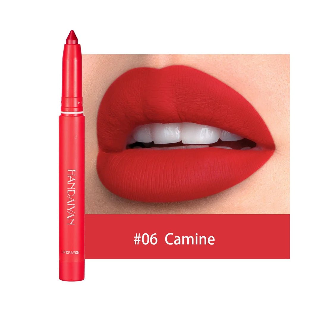12 Color HANDAIYAN Rotating Sharpenable Matte Lipstick Pencils - beumoonshop