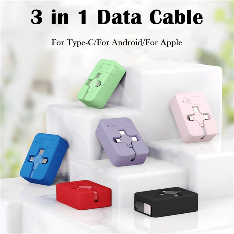 3in1 Cable Phone Holder - beumoonshop