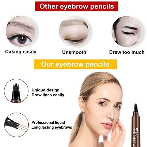 ( 1 + 1 FREE ) Permanent eyebrow Pencil