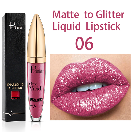 18 Colors Diamond Glitter Lip Gloss