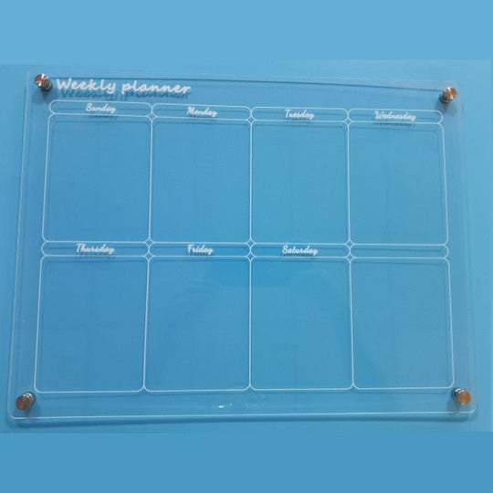 Acrylic Magnetic Fridge Calendar - beumoonshop