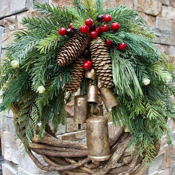 Christmas Boho Wreath - beumoonshop