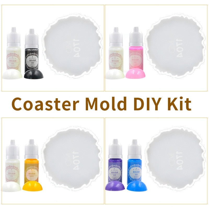 Crystal Resin Coaster DIY Kit - beumoonshop