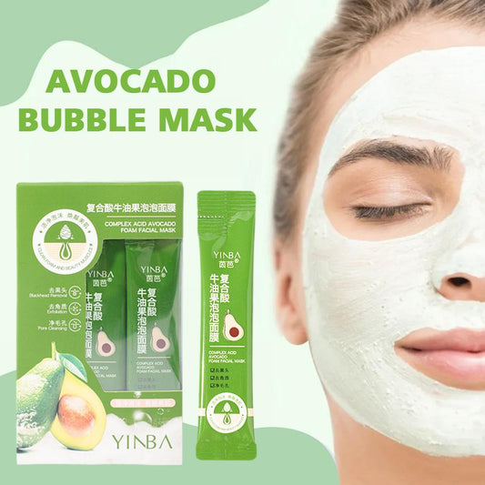 Deep Cleaning Avocado Bubble Mask - beumoonshop