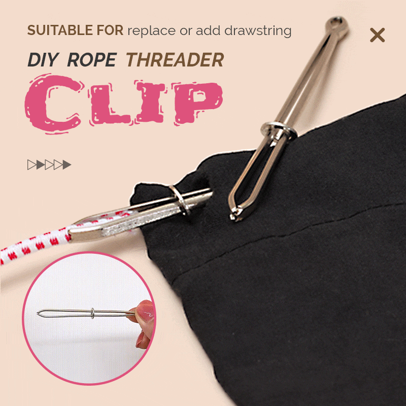 DIY Wear Rope Threader Clip - beumoonshop