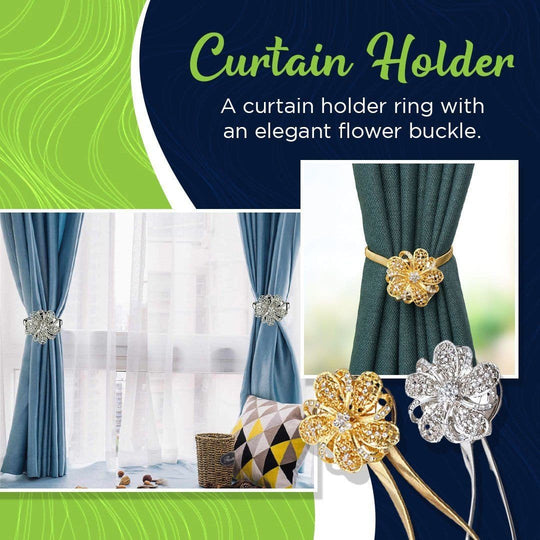 Elegant Magnetic Curtain Holder - beumoonshop