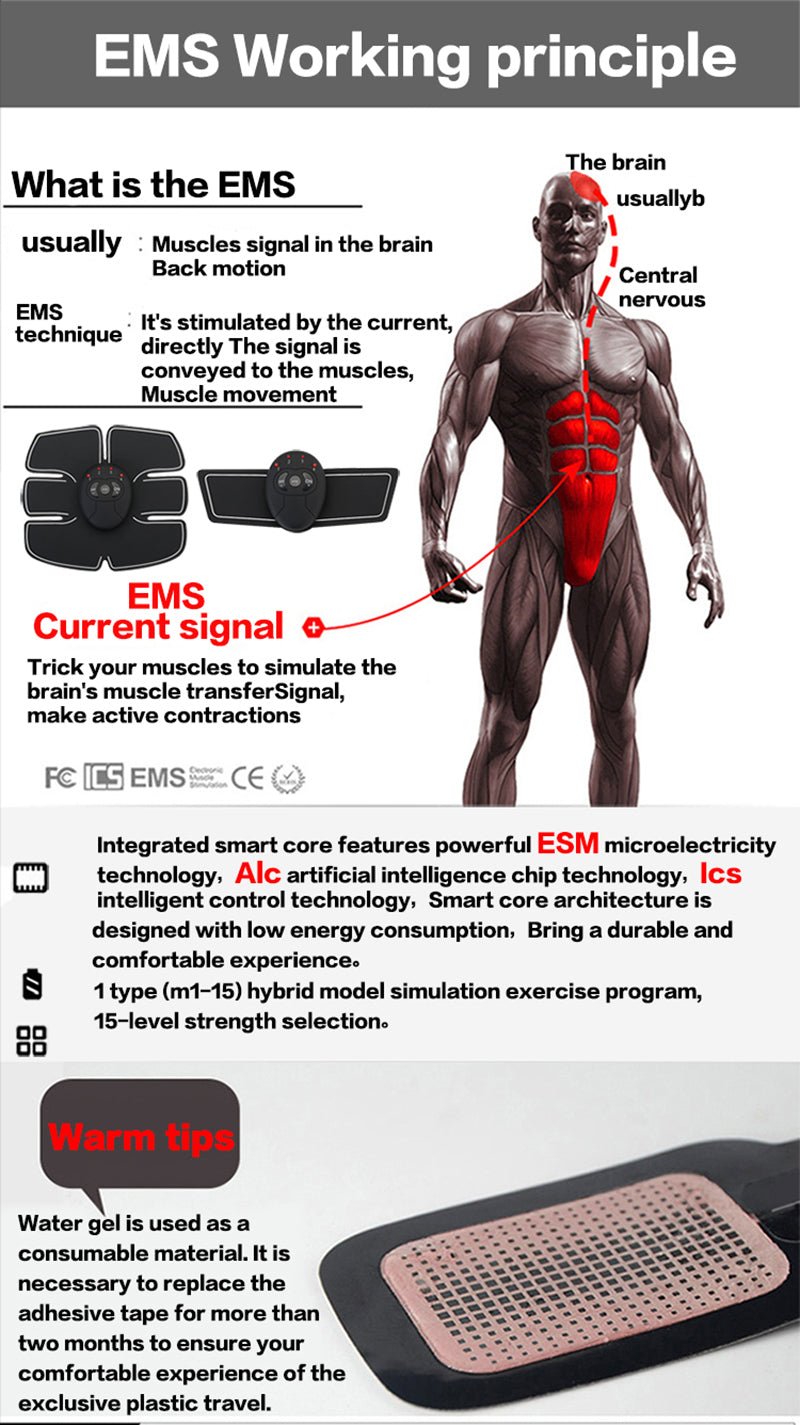 EMS Muscle Stimulator for Training - beumoonshop