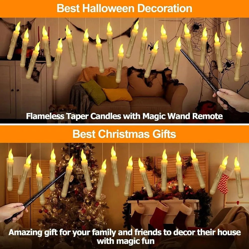 Flameless Magic Floating Candles - beumoonshop