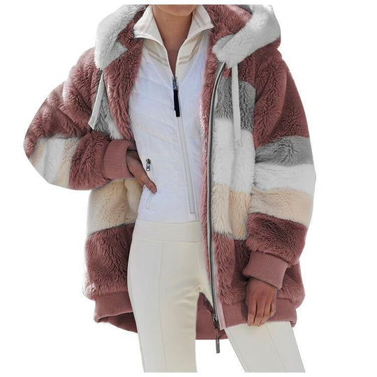 Fluffy Winter Women's jacket - beumoonshop