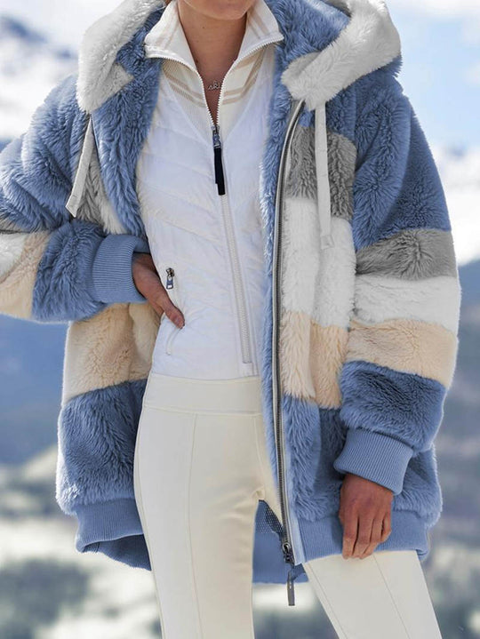 Fluffy Winter Women's jacket - beumoonshop