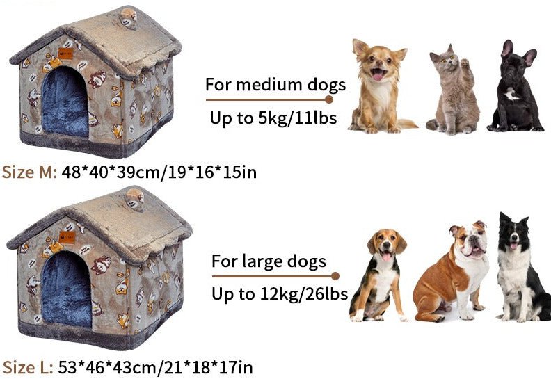 Foldable Dog House - beumoonshop