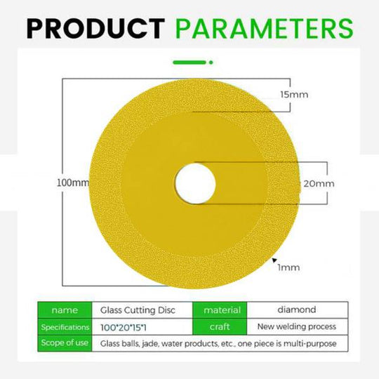 Glass Cutting Disc Ceramic - beumoonshop