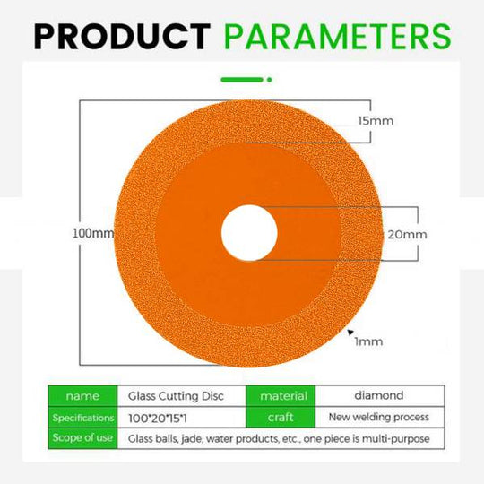 Glass Cutting Disc Ceramic - beumoonshop