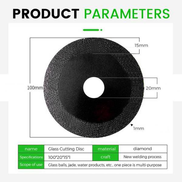 Glass Cutting Disc Ceramic - beumoonshop