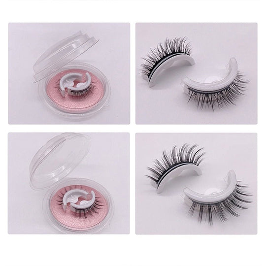 Glueless Self-Adhesive Reusable Eyelashes - beumoonshop