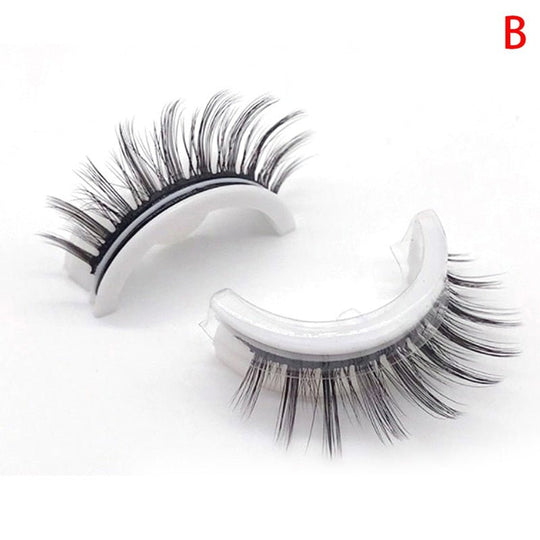 Glueless Self-Adhesive Reusable Eyelashes - beumoonshop