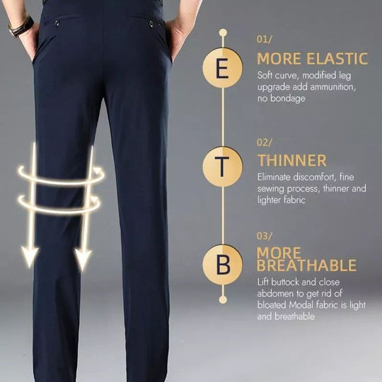 High Stretch Men's Classic Pants - beumoonshop