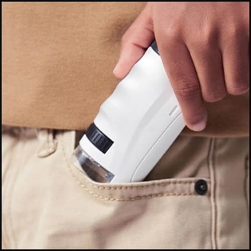 KiddyScope™ Portable Pocket Microscope with Adjustable 60-120x zoom - beumoonshop