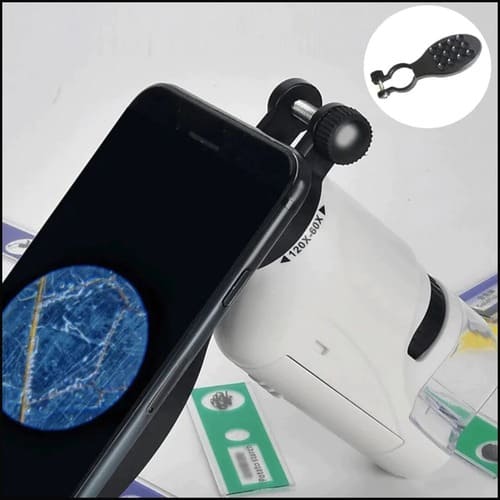 KiddyScope™ Portable Pocket Microscope with Adjustable 60-120x zoom - beumoonshop