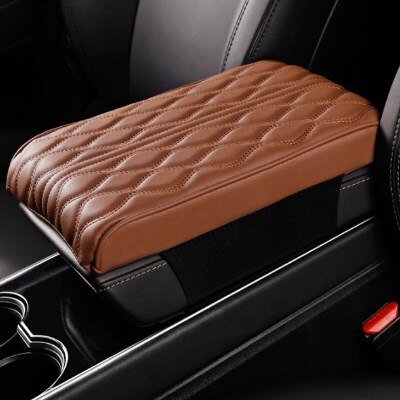Leather Car Armrest Box Pad - beumoonshop