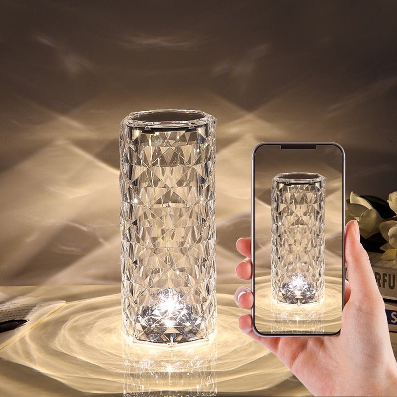LED Crystal Table Lamp - beumoonshop
