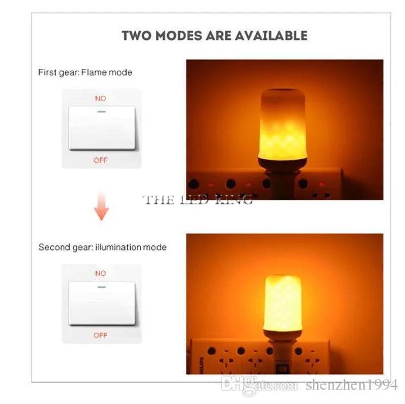 LED Flame Bulb - beumoonshop