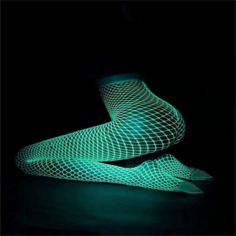 Luminous Fishnet Stockings - beumoonshop