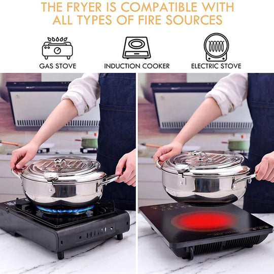 Master Fryer with Thermometer - Beumoon
