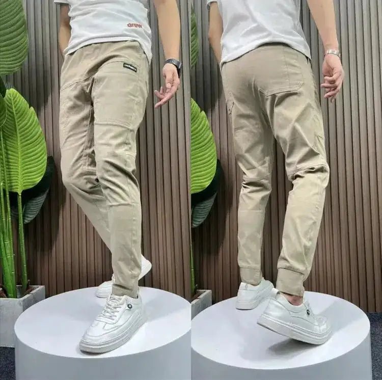 Multi-Pocket Casual Pants - beumoonshop