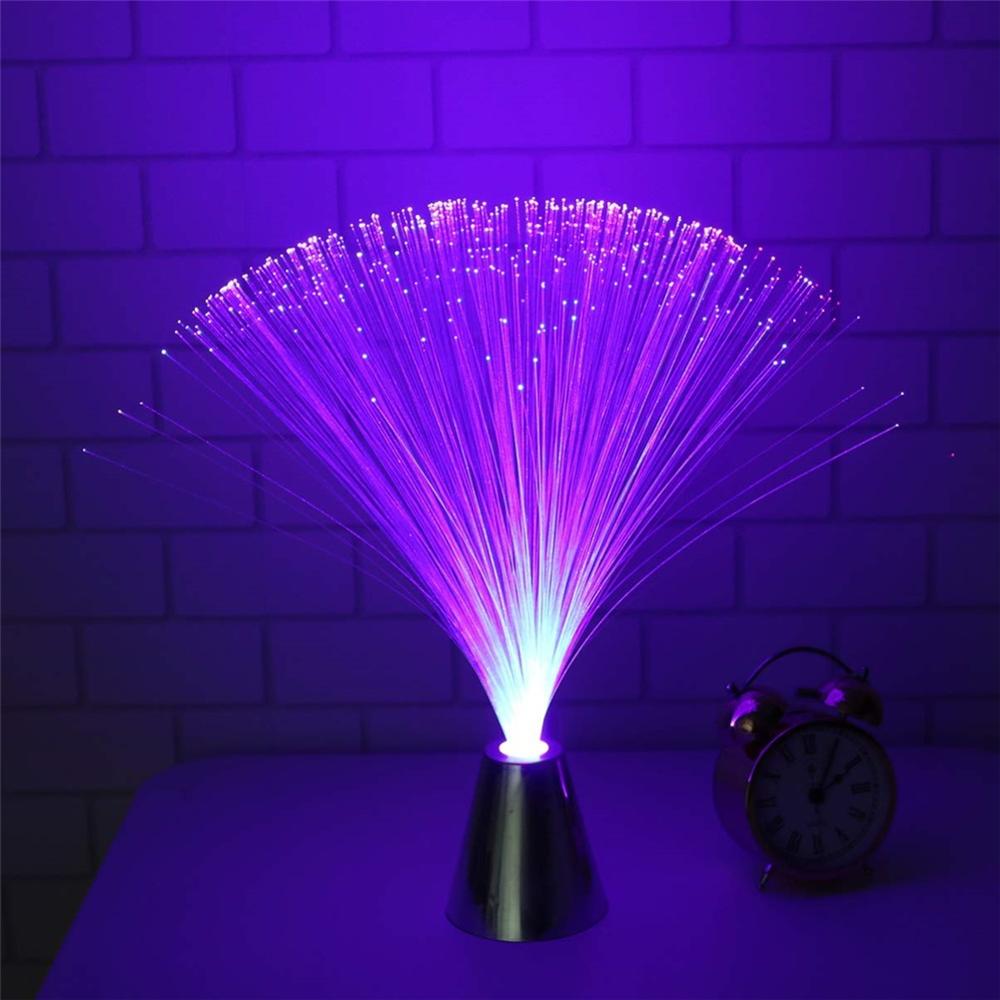 Multicolor LED Fiber Optic Lamp - beumoonshop
