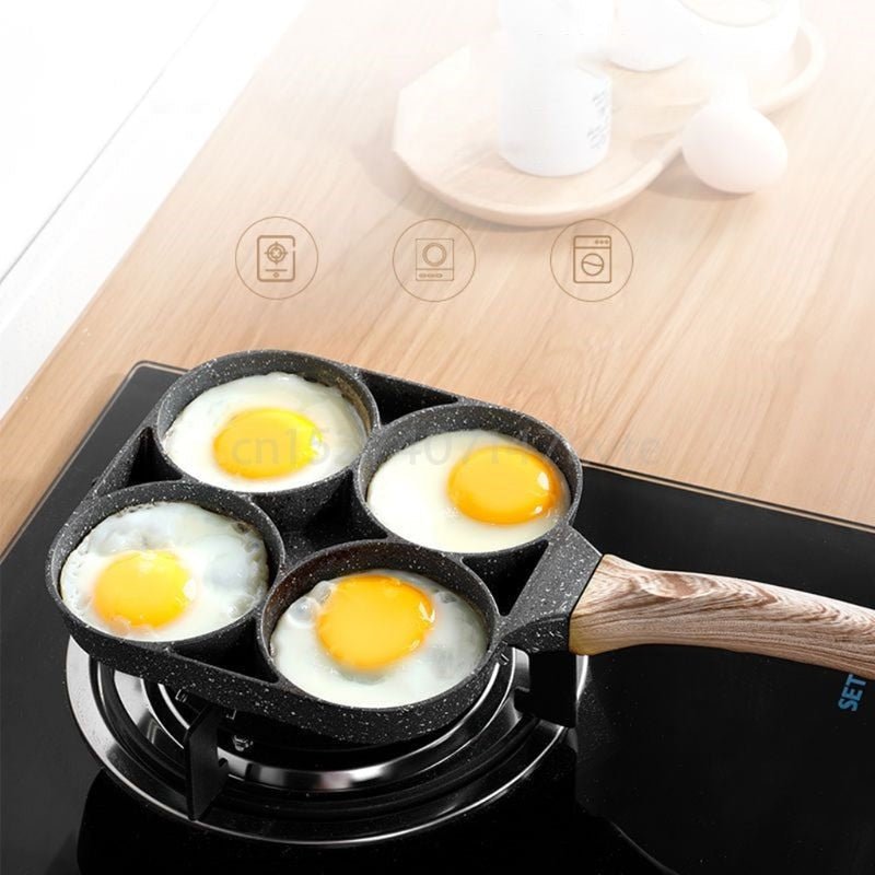 Non Stick 4-Egg Frying Pan - beumoonshop