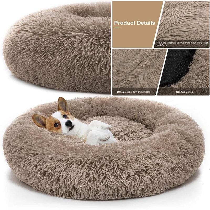 Pet Donut Bed Comfortable - beumoonshop