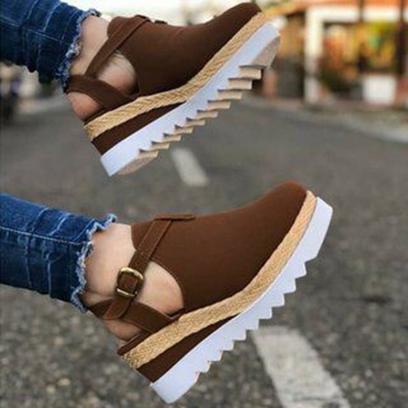Platform Sandals "VINTAGE" - beumoonshop