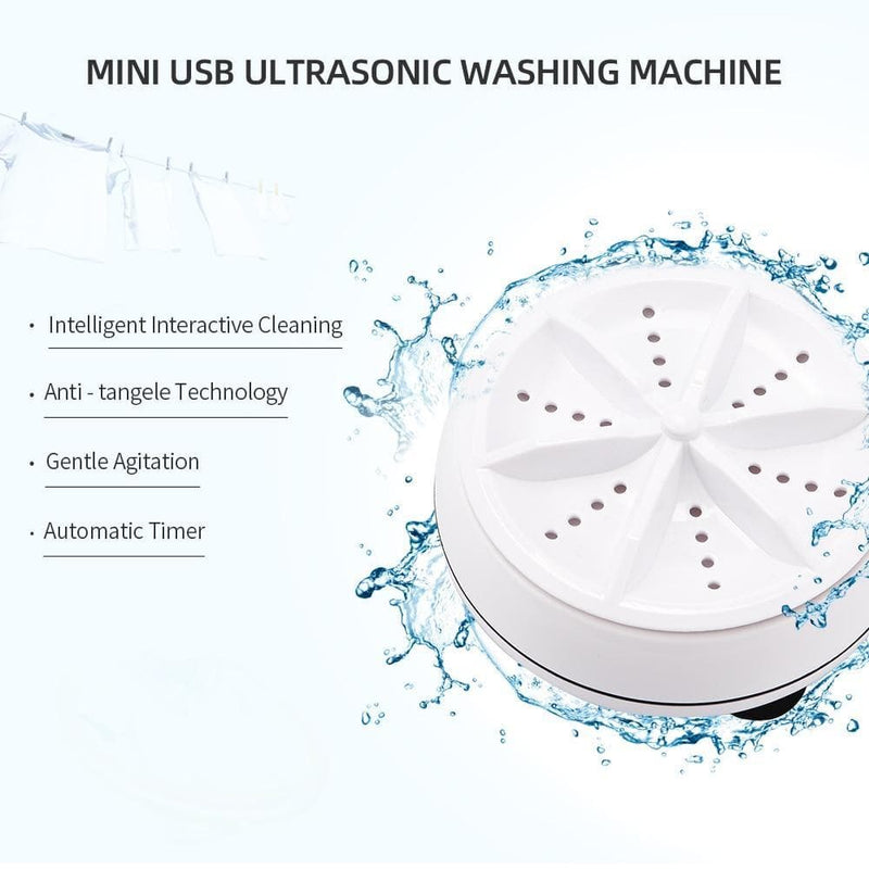Portable Ultrasonic Washing machine - beumoonshop