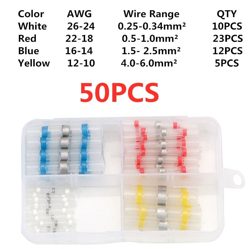 Solder Seal Wire Connectors - beumoonshop