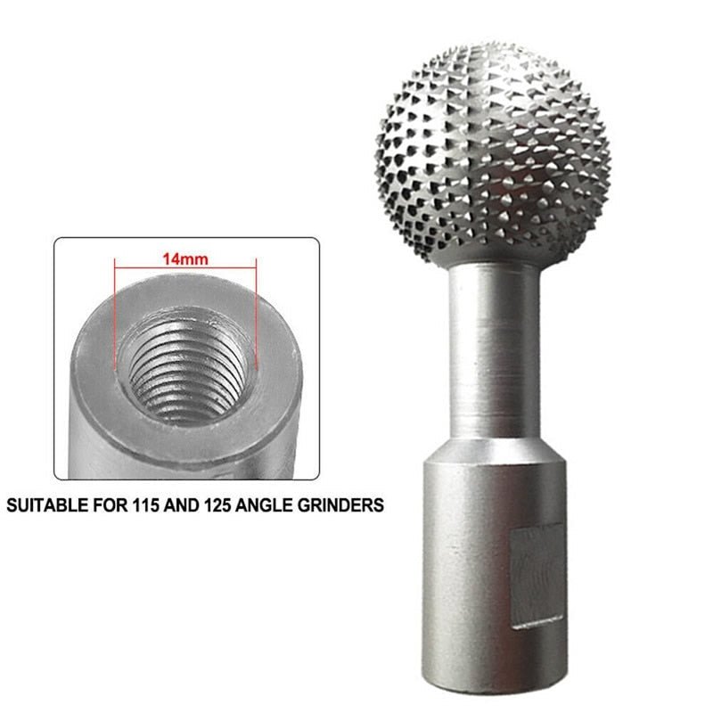 Spherical grinder attachment - beumoonshop