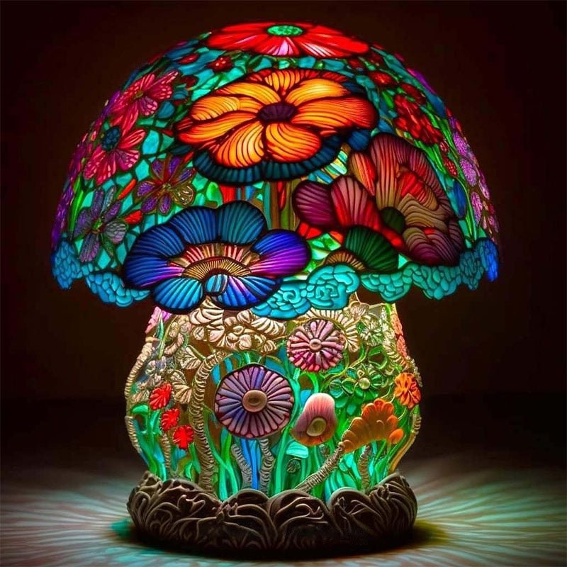 Stained Glass Table Lamp - beumoonshop