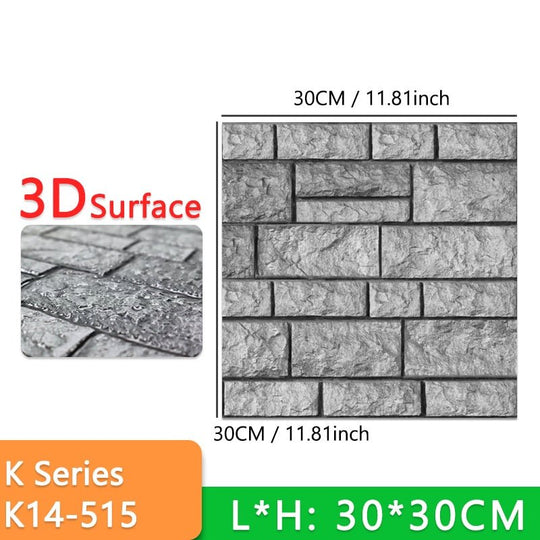 Stick-On 3D Wall Tiles - beumoonshop