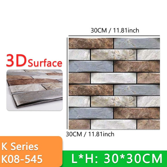 Stick-On 3D Wall Tiles - beumoonshop