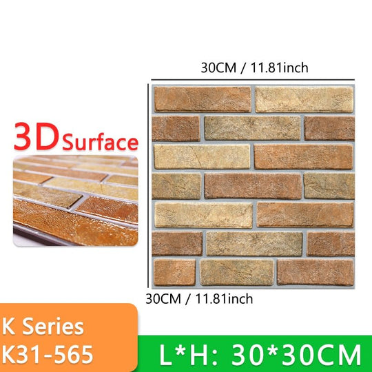 Stick-On 3D Wall Tiles - beumoonshop