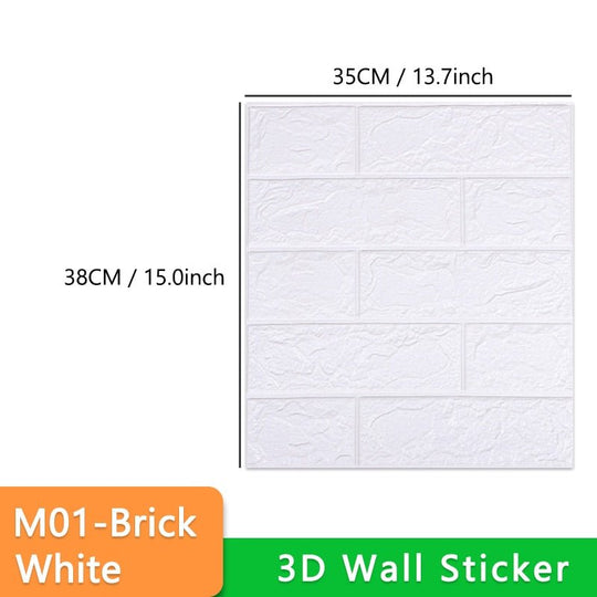 Stick-On 3D Wall Tiles - beumoonshop