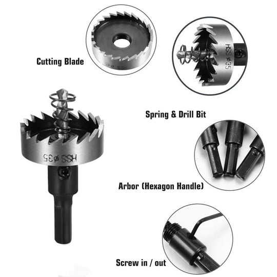 SwiftCut Pro Hole Saw Kit - Beumoon