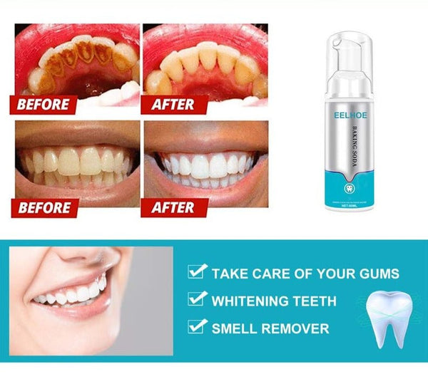 Teeth Whitening Mousse Toothpaste - beumoonshop