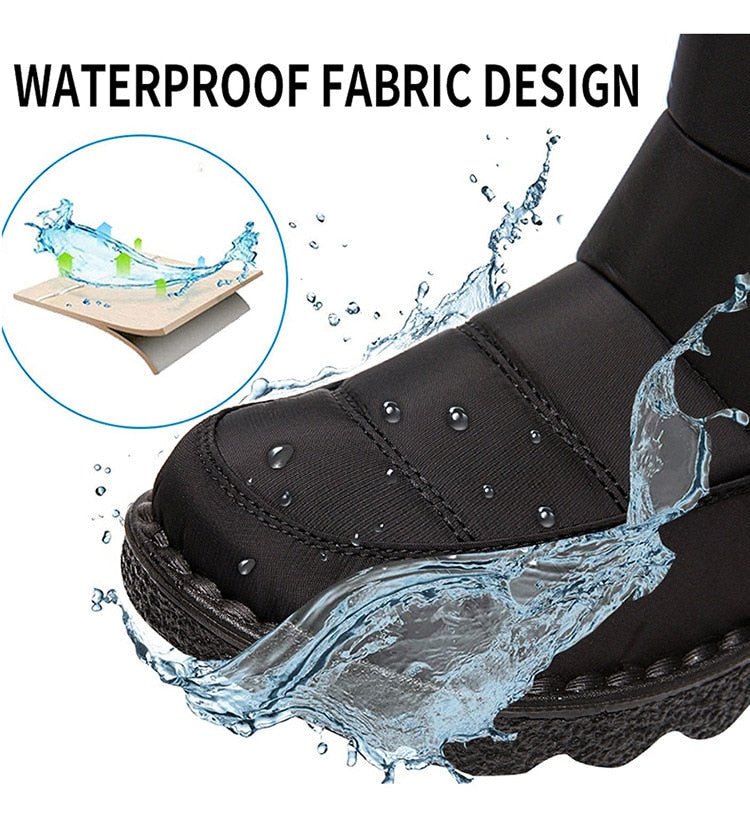 Waterproof Snow Boots - beumoonshop