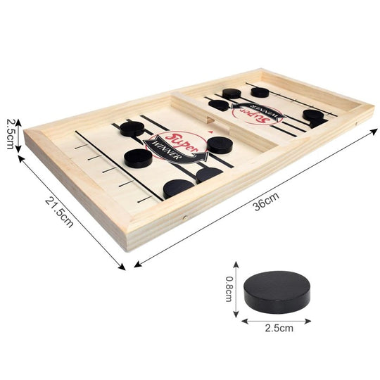 Wooden hockey board - beumoonshop