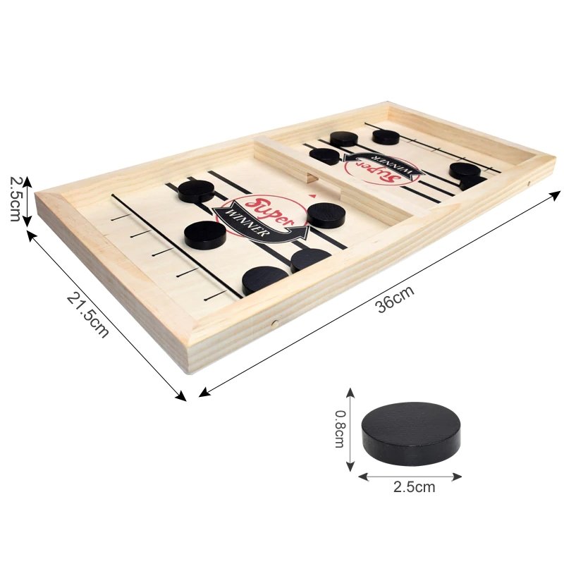 Wooden hockey board - beumoonshop